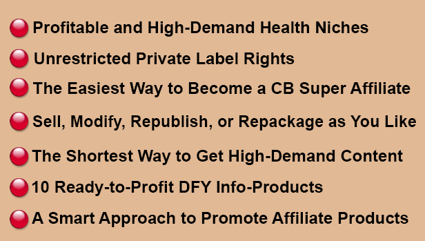Health and Fitness Ebook Package with PLR Rights